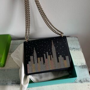 Kate Spade New York Glitzy Ritzy Skyline Handbag